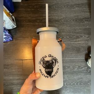 Star Wars Milk Drink Water Bottle with Straw